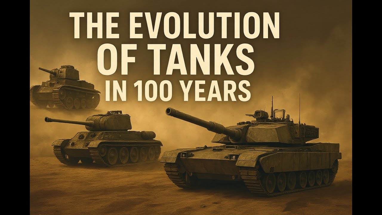 The Evolution of Tanks in 100 Years | History | Secrets | Tanks | War ...