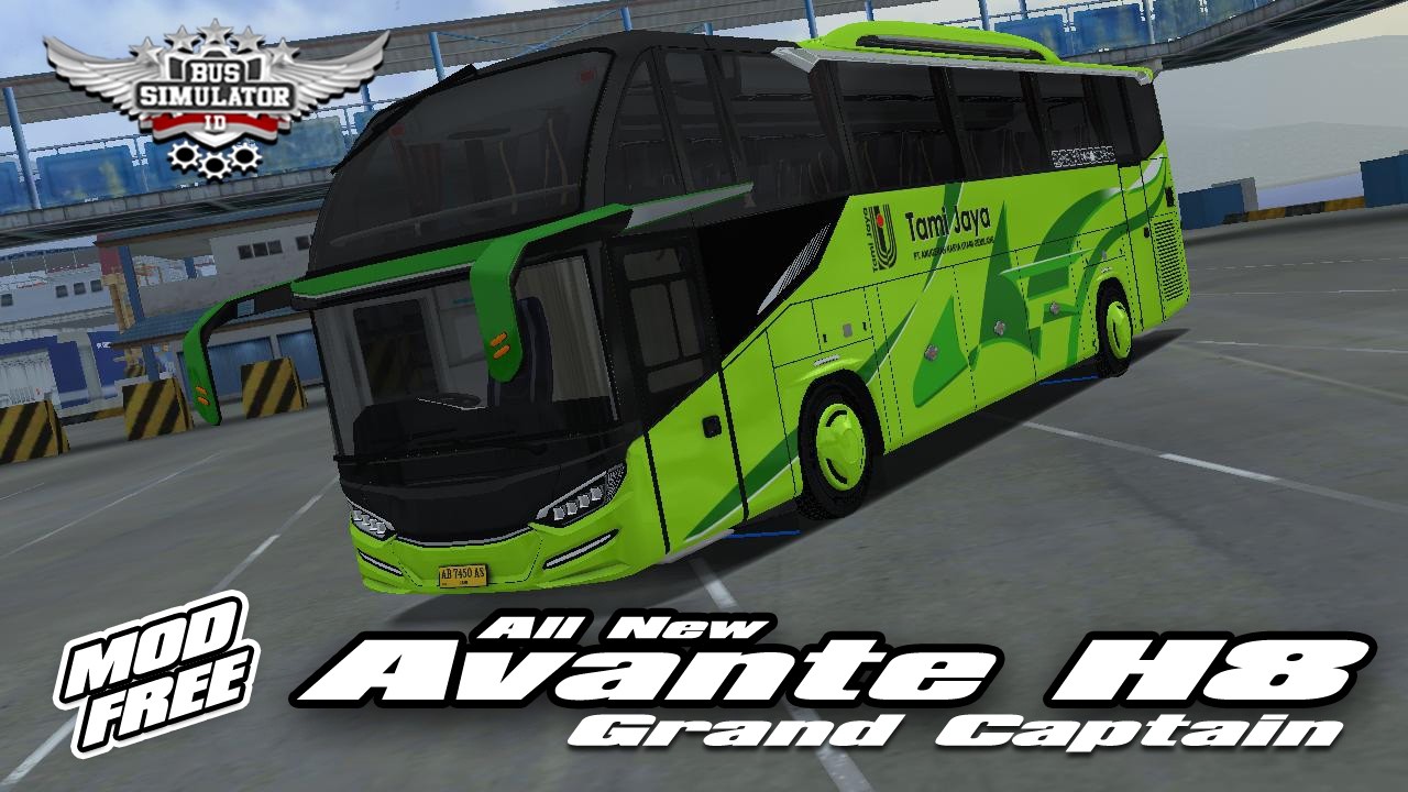 BUSSID | ALL NEW AVANTE H8 GRAND CAPTAIN