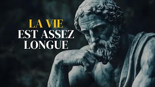 La Vie Est Longue... Si Lon Sait Lutiliser Une Leçon Stoïcienne Puissante