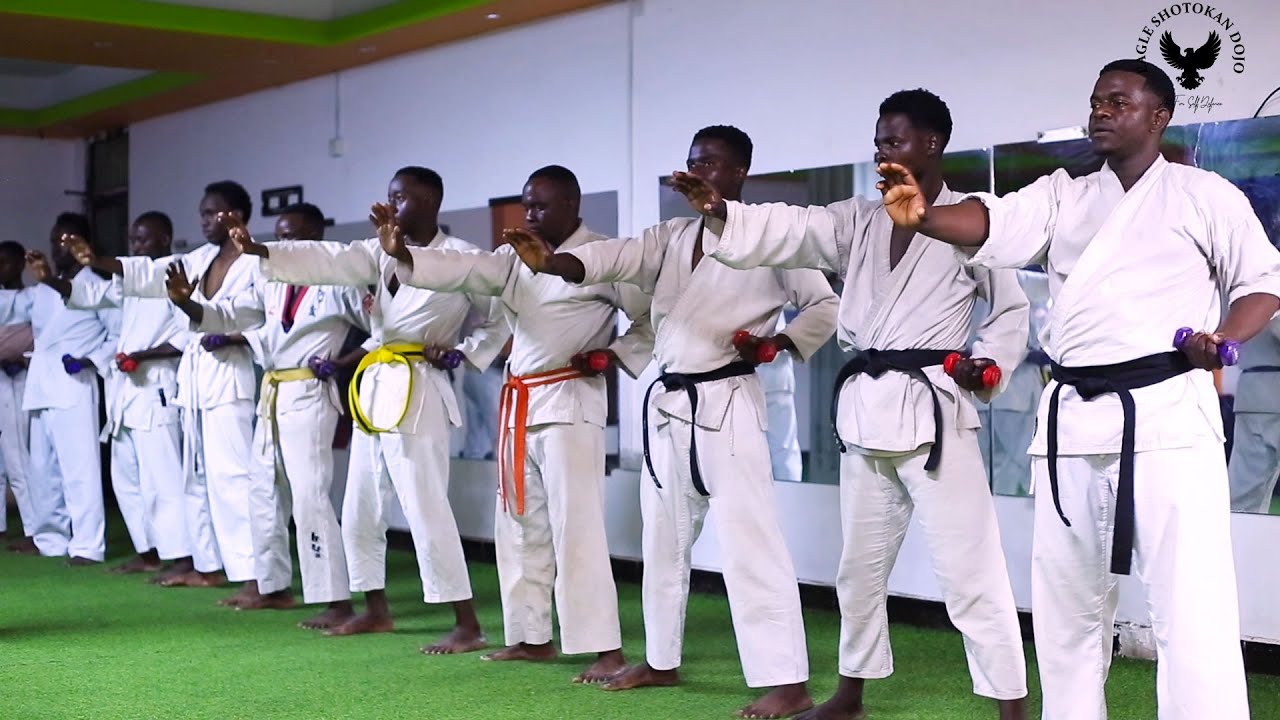 Eagle Shotokan Training Kihon of Hand Strikes By Sensei Miraji