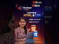 What is HTML & CSS? 30 Second Beginner Guide #html #css #coding #webdevelopment #youtubeshorts