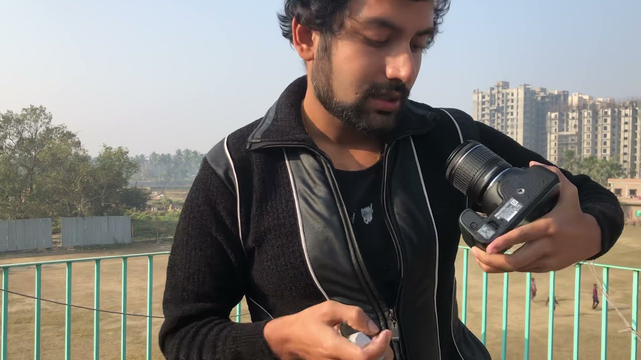 How to insert battery in Nikon D3500 Camera 📸 