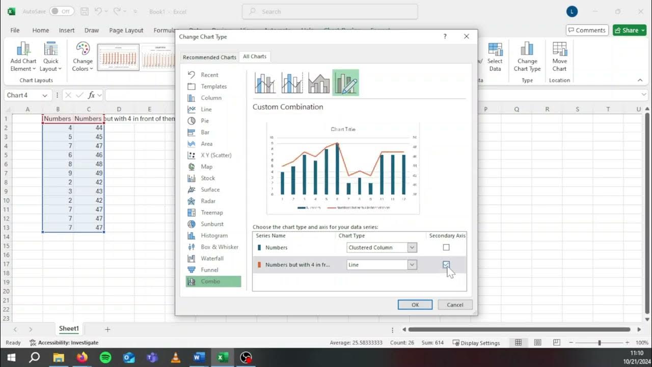 How to Add a Secondary Y-Axis to a Graph in Microsoft Excel (2024 ...