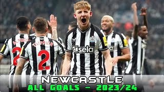 Newcastle - All Goals 2023/24 by - Long Shot - 1,531 views 4 months ago 12 minutes, 46 seconds
