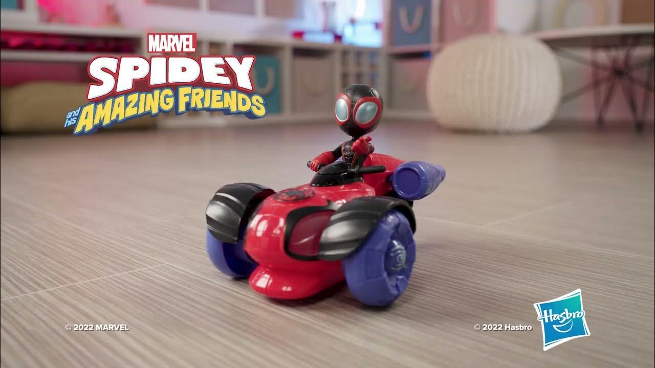 Spider-Man and His Amazing Friends Glow Tech Vehicles Wave 1