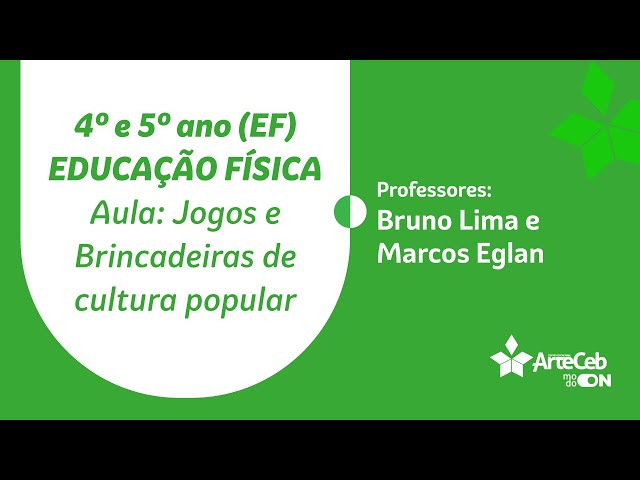 Atividade sobre Jogos Populares - 4º e 5º ano