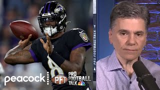 Lamar Jackson's contract situation is 'confounding' - Mike Florio | Pro Football Talk | NBC Sports