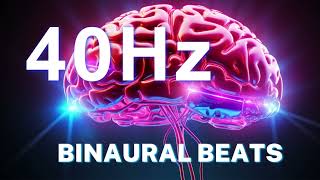 40Hz Binaural Beats, Focus binaural beats, Super Intelligence, Music improves memory
