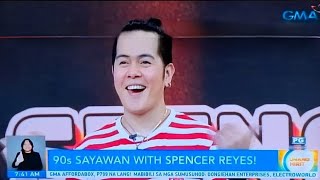 STREETBOYS MEMBER SPENCER REYES SA UNANG HIRIT DANCING I SAW THE SIGN BY ACE OF BASE.