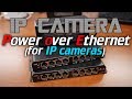 IPcam: Power over Ethernet (POE) for IP cameras