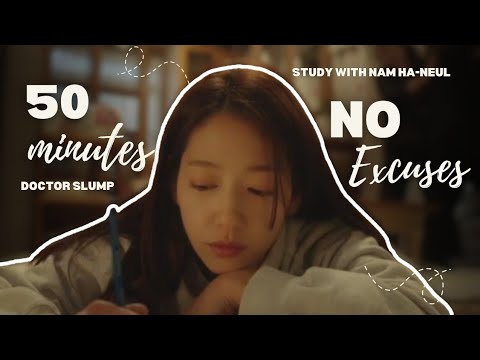 Study With Doctor Slump Nam Ha Neul 50 10 Pomodoro Focus Sessions 4x Brown Noise No Music