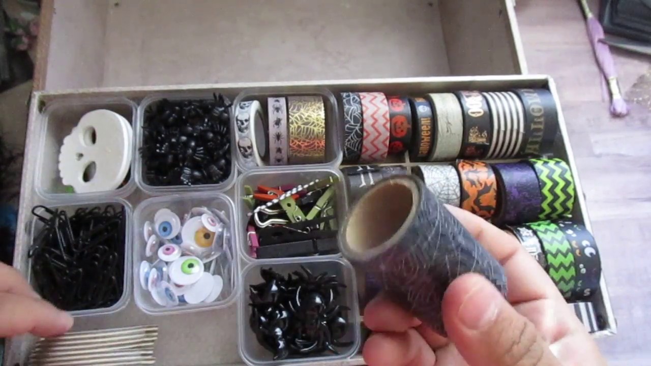 My Halloween Stash Organization - COMPLETE