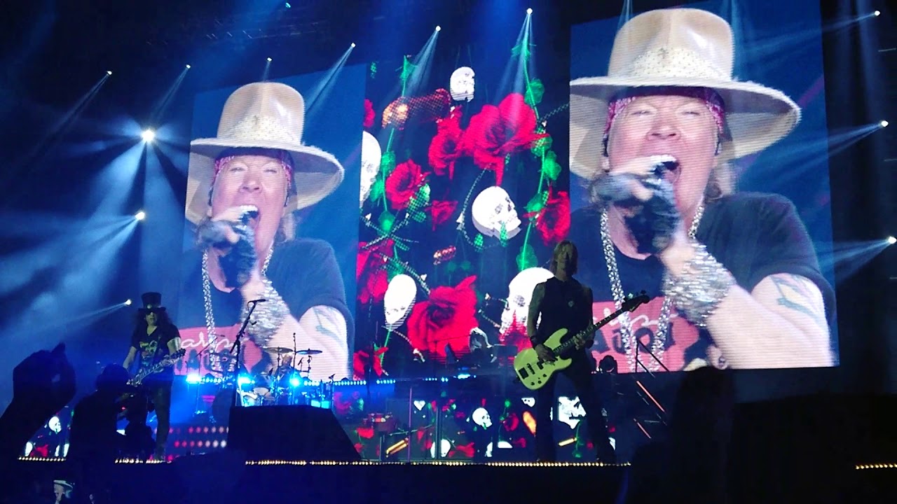 20181117 Guns N Roses Sweet Child'O Mine fancam