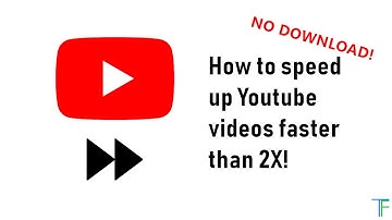 How to Speed Up Youtube Videos More Than 2x!
