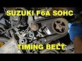 F6A SOHC Timing Belt Change Suzuki Carry