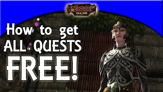 How to get ALL QUESTS FREE in Dungeons & Dragons Online!