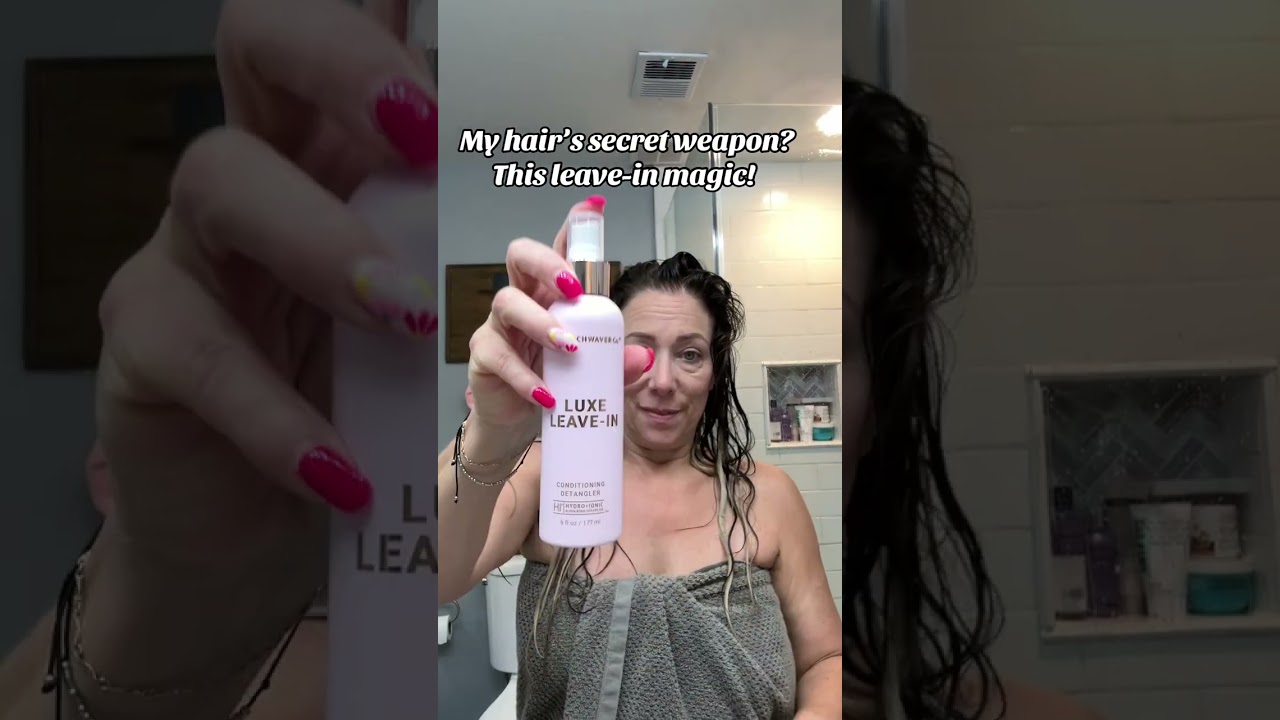 The Beachwaver Leave-In Conditioner is lightweight yet deeply nourishing, detangling, smoothing