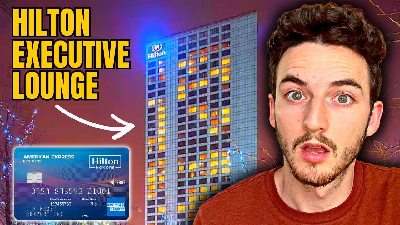 My First Hilton Executive Lounge + How to Access - YouTube