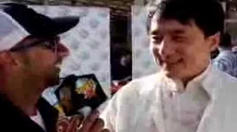 Jackie Chan at Karate Kid Movie Premiere