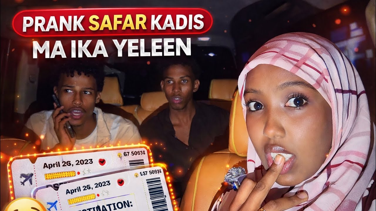 PRANK SAFAR KADIS EH MA IKA YELEEEN MISE?😭