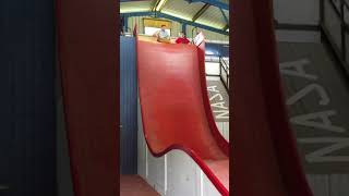 Trying out the amazing#drop #slide #fun hq! #cardiff #wales Lenny loved  it.#brave #adrenaline #crazy 