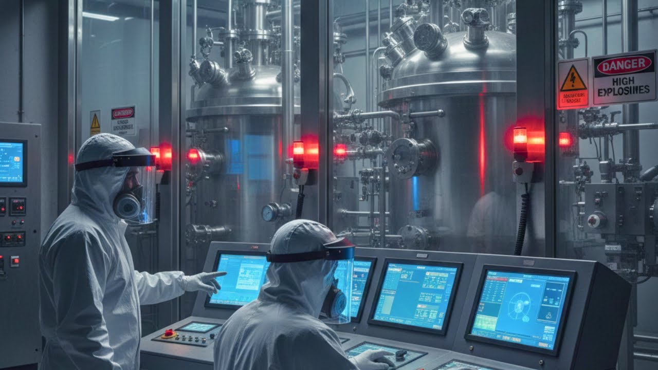 Nitroglycerin Production Manufacturing Liquid Explosives Safely