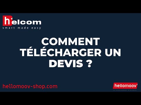 Comment télécharger un devis gratuit sur hellomoov-shop.com ?