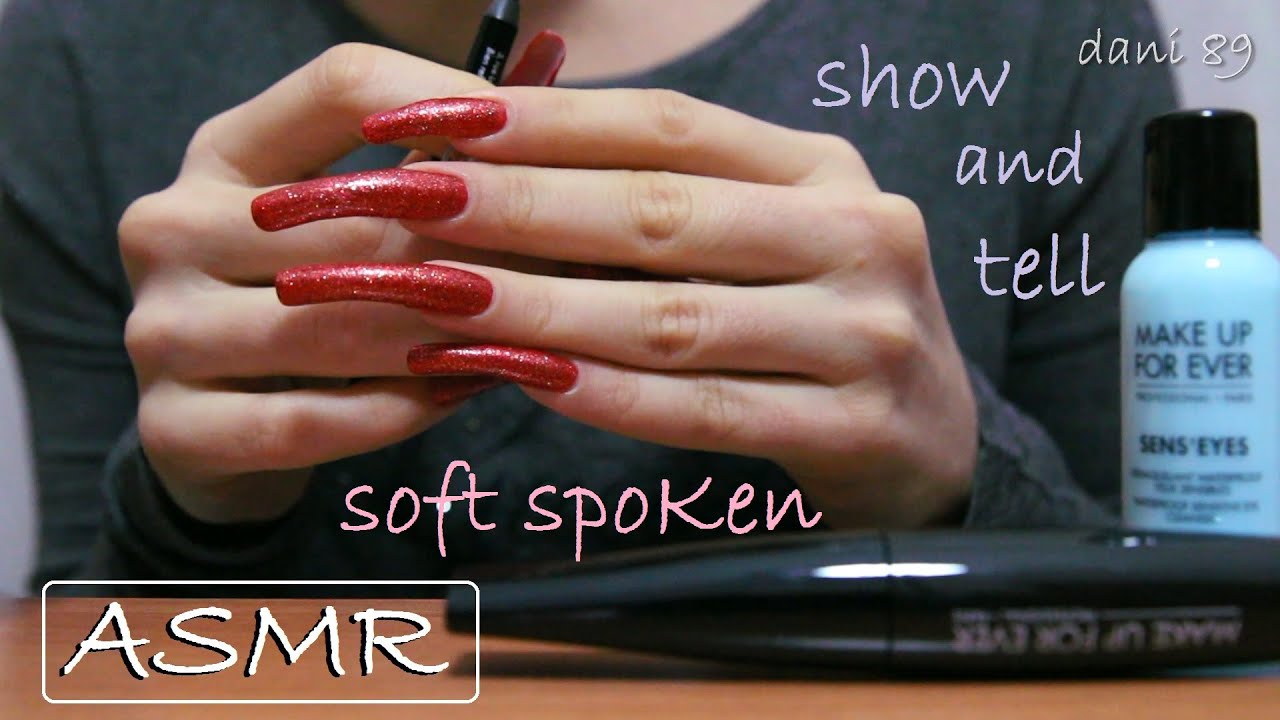 🎤 ASMR : Show & Tell (new MakeUp!) ❤ 💗 ❤ ***SOFT Spoken & Whispering*** (ita) 💤💤💤