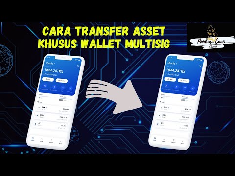 Cara transfer asset crypto wallet multisig di tronlink