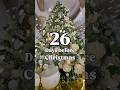 It’s 26 Days Before Christmas! 🎄 Countdown to Christmas 2025! #christmas #merrychristmas
