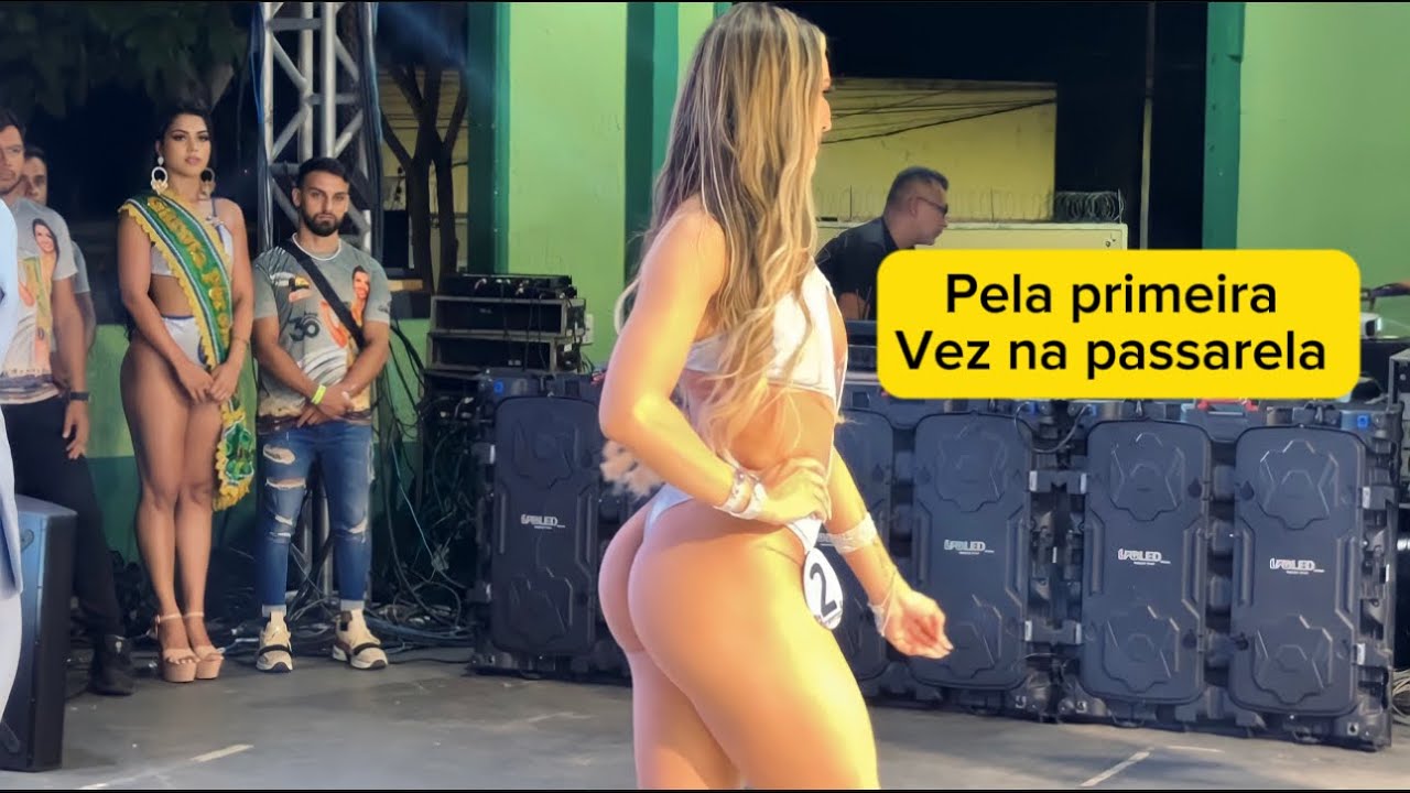 Desfile da modelo Lorrana Melo no Garota Pérola 2023