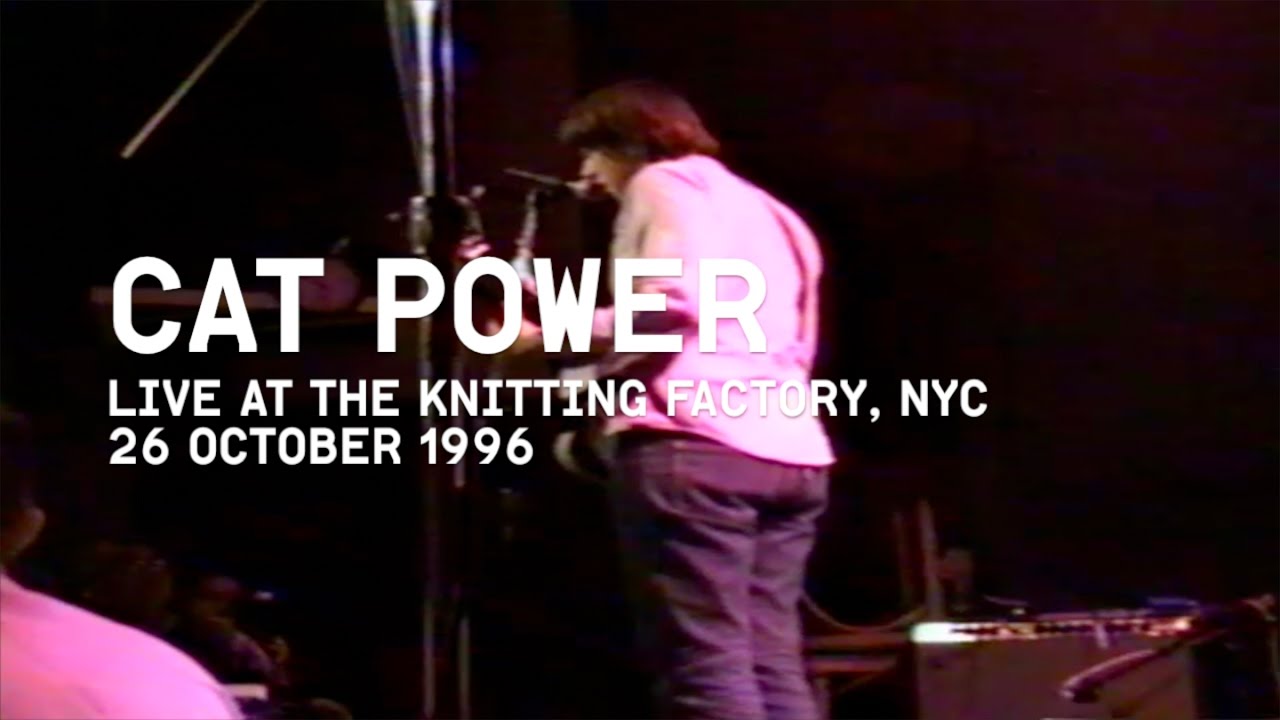 CAT POWER 10261996 partial set NYC