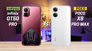 Infinix GT 50 Pro vs Poco X8 Pro Max | Full Comparison