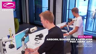 #ASOT821  Airborn, Bogdan Vix & KeyPlayer feat  Diana Leah   Waiting Original Mix