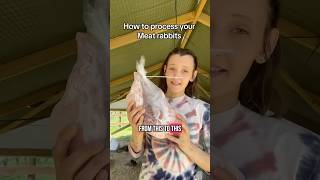 How To Process Your Meat Rabbits