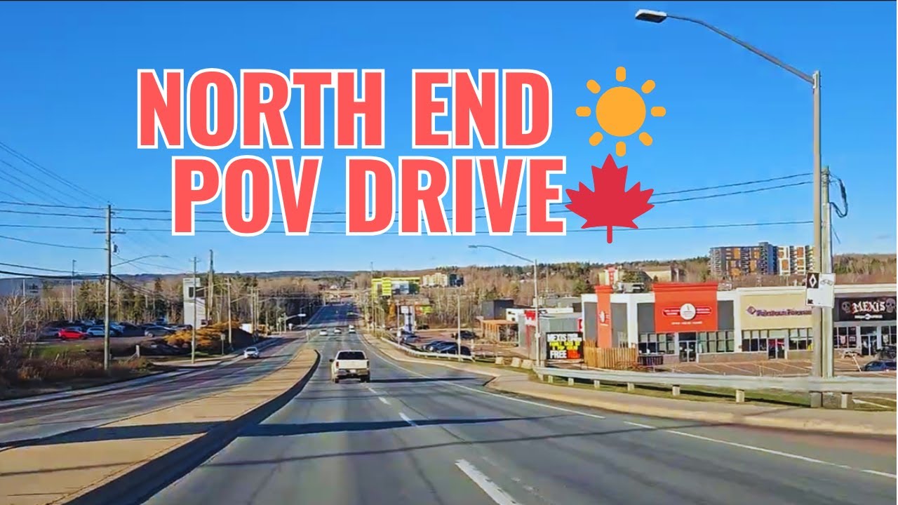 ASMR Drive: North End Moncton ☀️ | Clear Skies & Real Engine Sounds