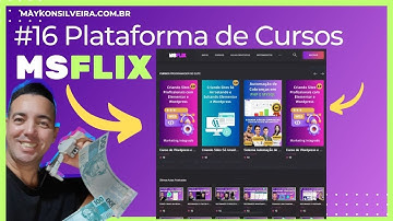 NOVA PLATAFORMA DE CURSOS ONLINE MSFLIX CURSOS DE PTOGRAMAÇÃO PHP, HTML, CSS, JAVASCRIPT E MAIS