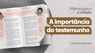 PodCast Café com Deus Pai | A Importância Do Testemunho