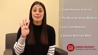 Orientation and Transition for New Students 2020 | Gannon University