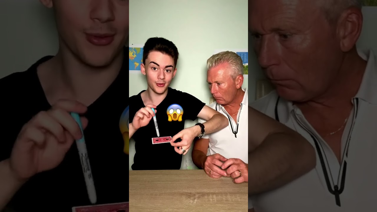 NOTE LE TOUR DE MAGIE AVEC MON PÈRE 🖊🕳