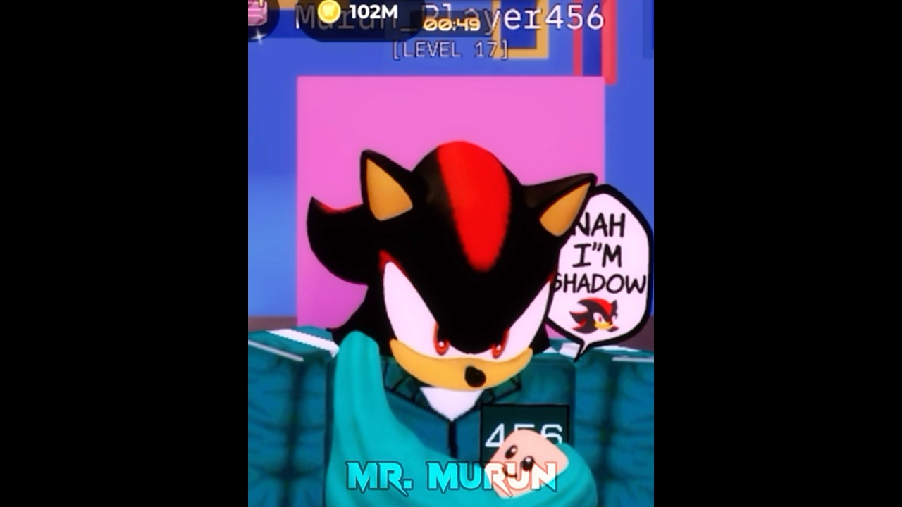 Gi-hun & Shadow🥶🔥 | Squid game x Sonic Edit 