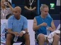 Federer & Borg vs Blake & McEnroe - Kuala Lumpur