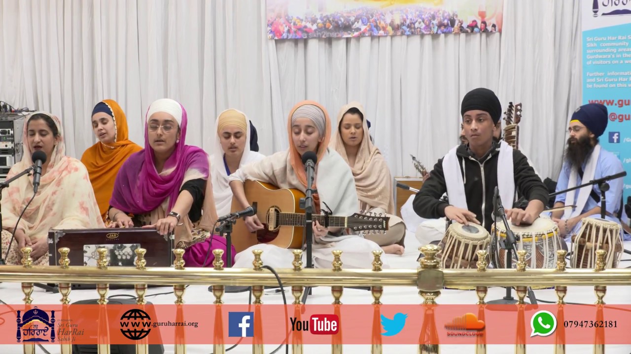 4K | DAY 34 | Simran Jaap 2018 | Bibi Gurpreet Kaur & Jatha | Gurdwara Guru Har Rai Sahib Ji