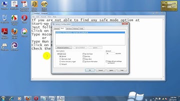 How to start windows 7 in safe mode.wmv