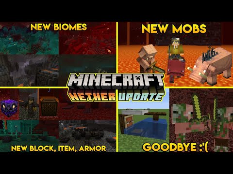 BAHAS LENGKAP !! NETHER UPDATE MCPE V 1.16.0.2 OFFICIAL !! - YouTube