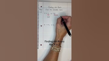 Finding the nth root Alg 1  6.2 #root #cubedroot #algebra