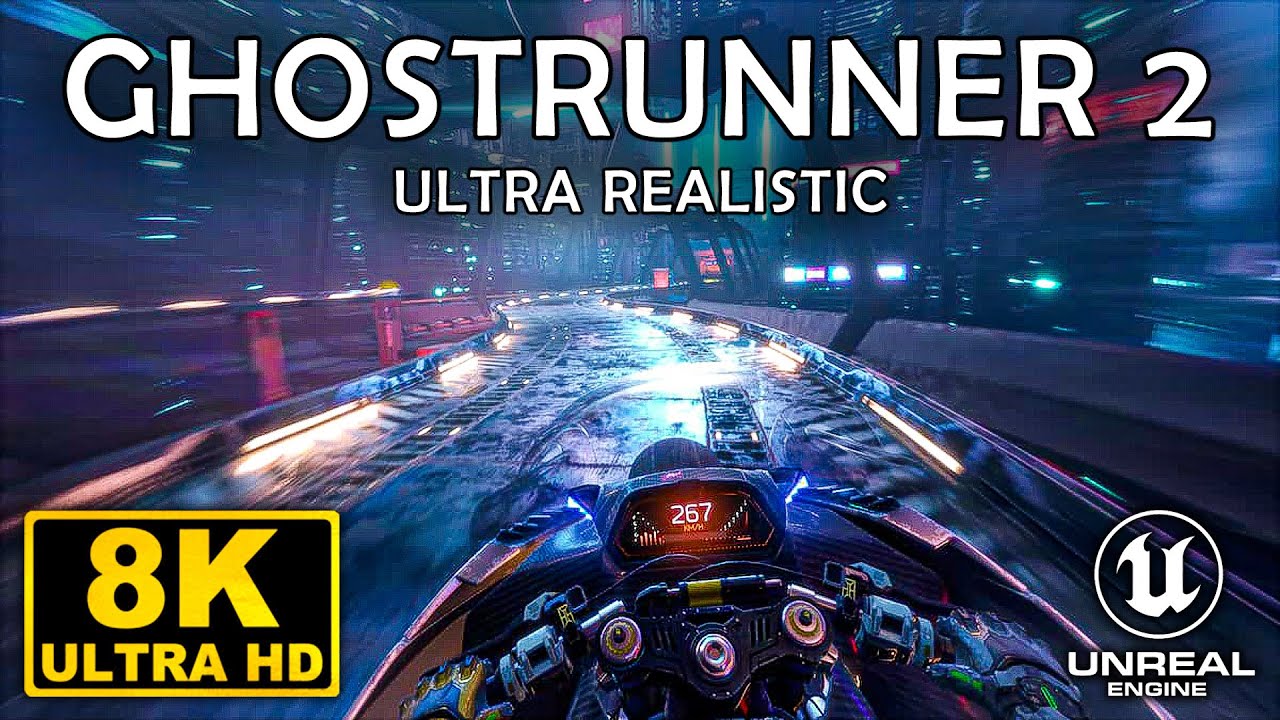 Ghostrunner 2 New Gameplay (2023) 8K