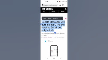 Google Auto-delete OTP message | AZAR CHANNEL | Tamil #shorts
