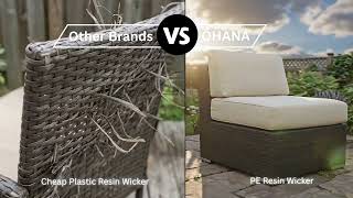 Which Patio Furniture Is Best? Ohana Wicker Furniture vs Others | Ohana Depot