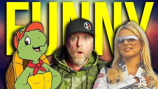 FUNNY! HEY! ITS FRANKLIN THE TURTLE!